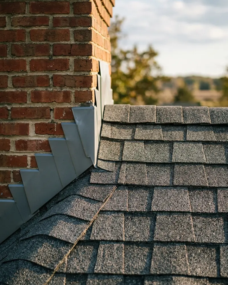 Close-up of Gutter Cleaning work by Beardman Building Services in Tampa